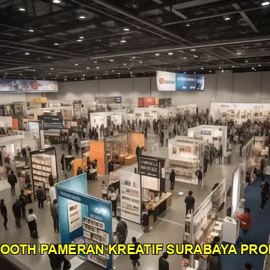 5 Ide Desain Booth Pameran Kreatif di Unair yang Menarik